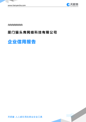 廈門貓頭鷹網(wǎng)絡(luò)科技有限公司企業(yè)信用報告與綜合實力解析